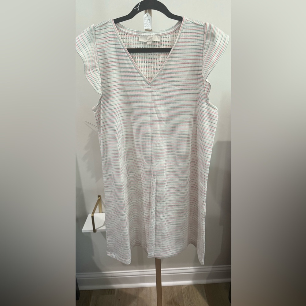 Striped Sleeveless Dress